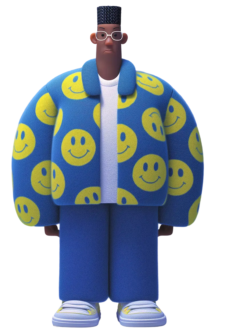 A+ Streetwear 3D Character